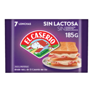 CASERIO 185G LONCHAS SIN LACTOSA 12C