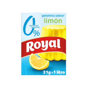 ROYAL 31G GELATINA LIMON 12CA