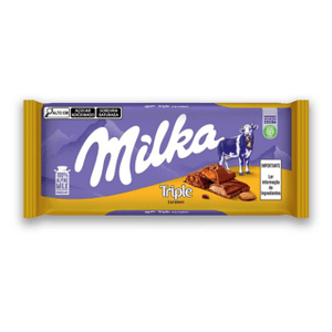 MILKA 90G TRIPLE CARAMEL 20CA