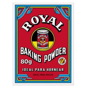 ROYAL 80G BAKING POWDER 3X20CA