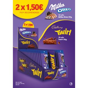 MILKA OREO TW 1,87KG 48DISP