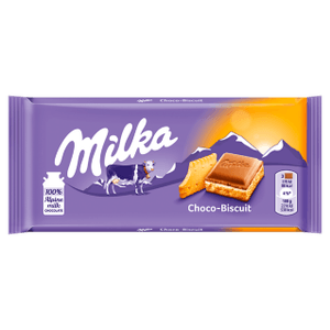 MILKA 100G CHOCO-BISCUIT 18CA