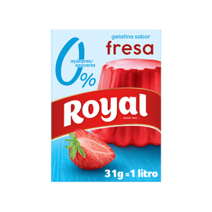 ROYAL 31G GELATINA FRESA 12CA