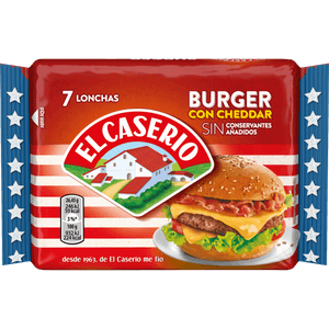 CASERIO 185G REG CHEDDAR 7 LON 12CA