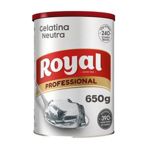 ROYAL 650G GELA NEUTRA HORECA 12CA