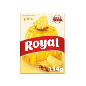 ROYAL 114G GELATINA PIÑA 12CA