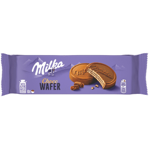 MILKA 180G WAFFER CHO-LECHE 18CA