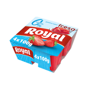 ROYAL 4X90G RTE FRESA 12CA