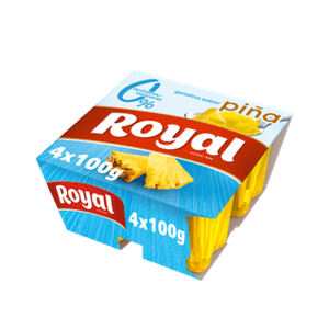 ROYAL 4X90G RTE PI�A CERO 12CA