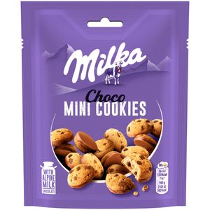 MILKA 110G MINI COOKIES 8CA CL1