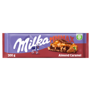 MILKA 300GR ALMOND CARAMEL 12CA