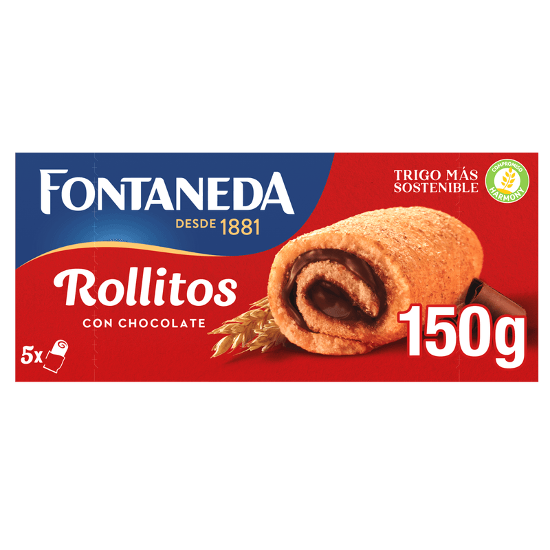 FONTANEDA ROLLITOS CHOCO 150G