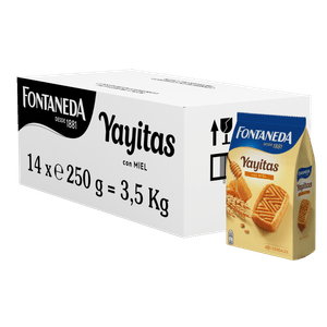 FONT YAYITAS MIEL 250G 14CA